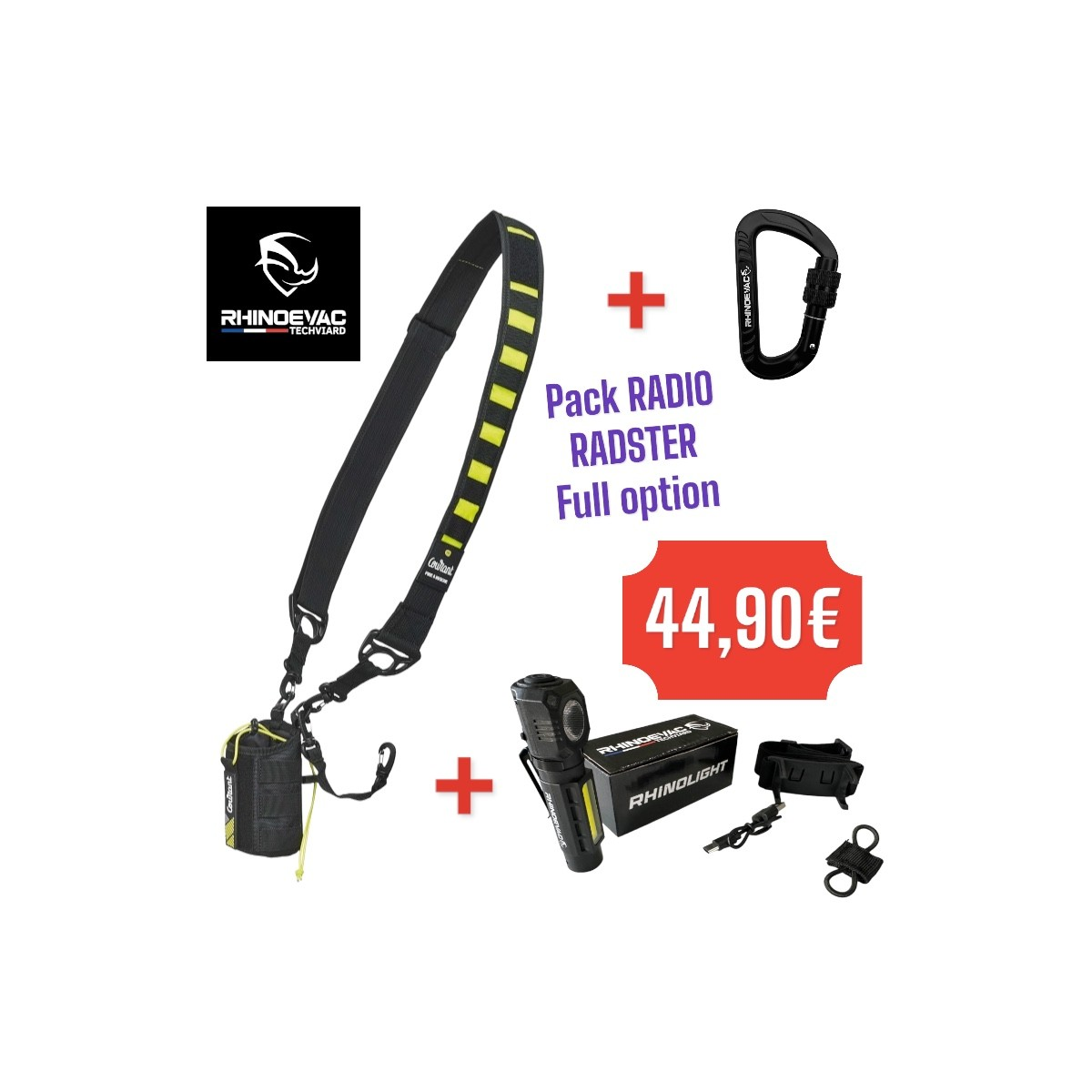 Pack Portarradio Radster Completo