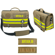 bolso de hombro bomberos bolsa de documentos de bomberos dark smoke