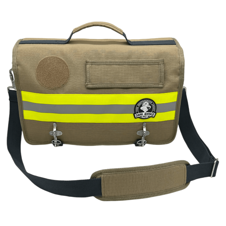 bolso de hombro bomberos bolsa de documentos de bomberos dark smoke