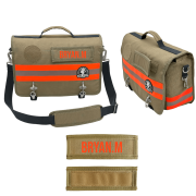 Shouler bag firefighter DARK SMOKE