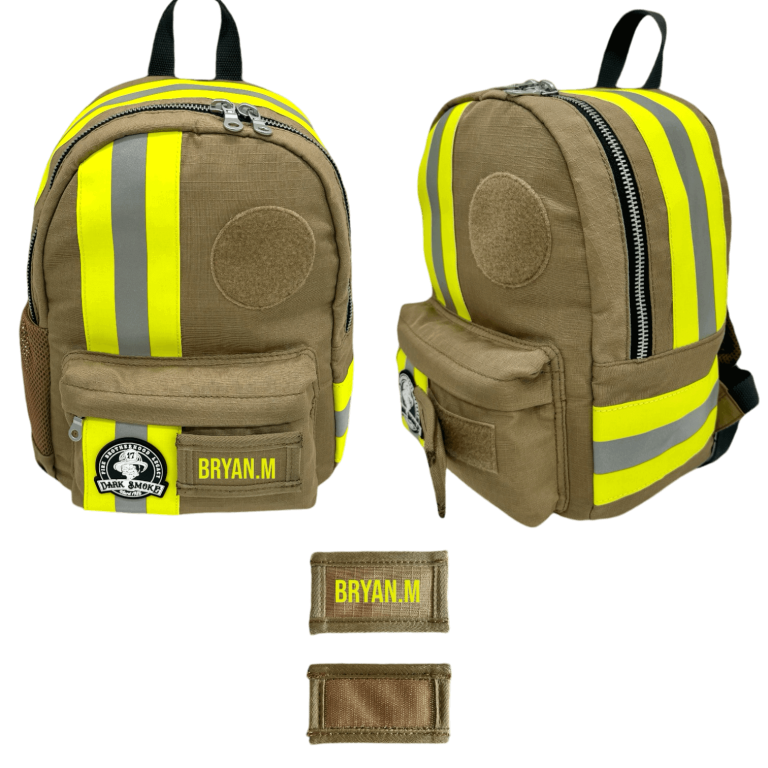 Bagpack DARK SMOKE bag firefighter children