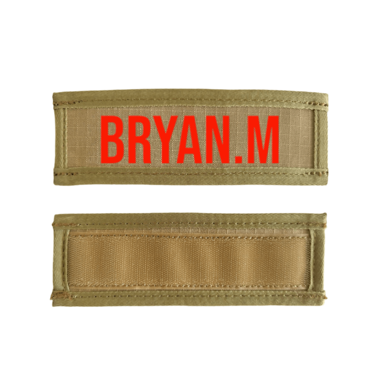 Patch de remplacement rectangulaire personnalisé adulte