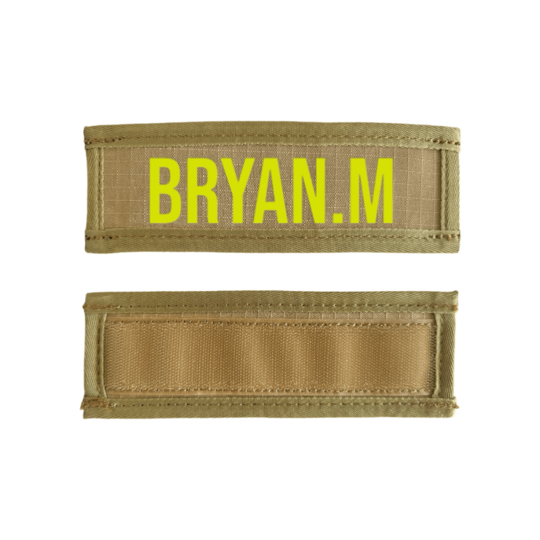 Patch de remplacement rectangulaire personnalisé adulte