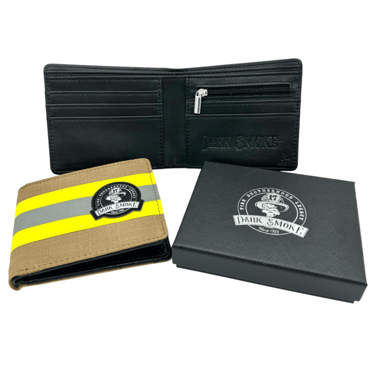 FIREFIGHTER WALLET DARK SMOKE